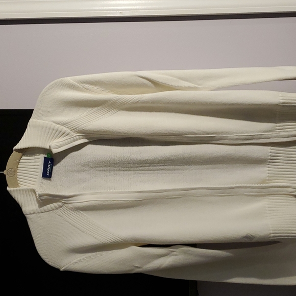 Daily Sport Women's Off White Crew Neck Sweater - Picture 6 of 6